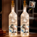 Custom Photo Memorial Grandpa Gifts - Personalized Bottle Lamp
