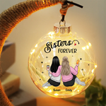 Custom Name Best Friend Gifts for Women - Personalized Moon Lamp