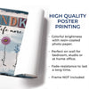Happiness Is A Hug From A Grandchild - Family Personalized Custom Horizontal Poster - Gift For Mom, Grandma