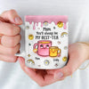 Infinite Love, Unbreakable Bond - Family Personalized Custom 3D Inflated Effect Printed Mug - Gift For Mom, Daughter