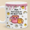 Infinite Love, Unbreakable Bond - Family Personalized Custom 3D Inflated Effect Printed Mug - Gift For Mom, Daughter