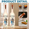 The Love Between Mothers And Daughter Is Forever - Family Personalized Custom Bottle Lamp - Gift For Mom, Daughter