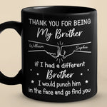 Custom Name Funny Brother Gifts - Personalized Mugs