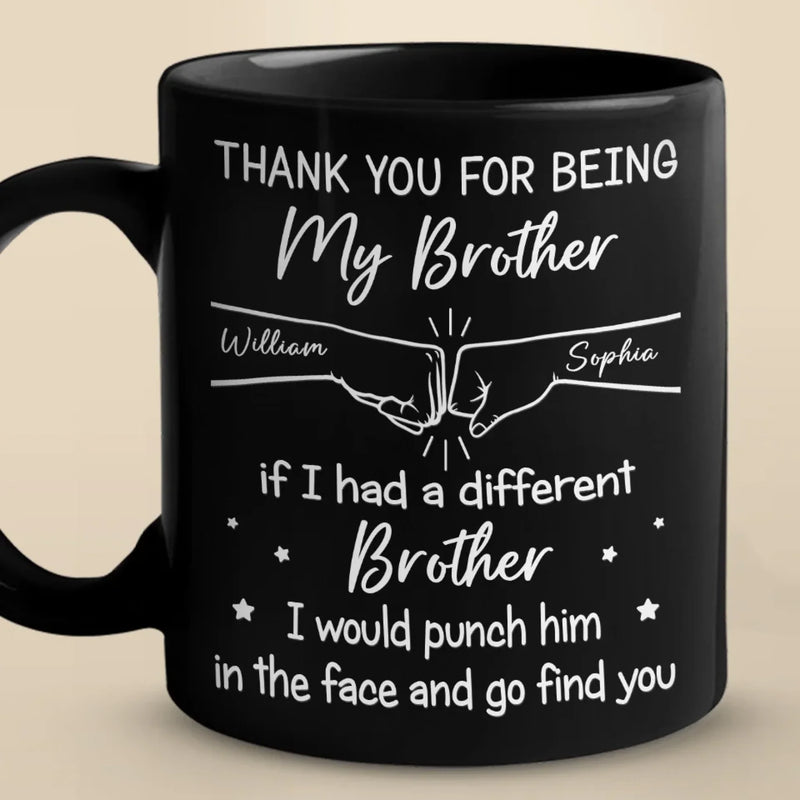 Custom Name Funny Brother Gifts - Personalized Mugs