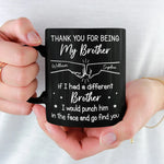 Custom Name Funny Brother Gifts - Personalized Mugs
