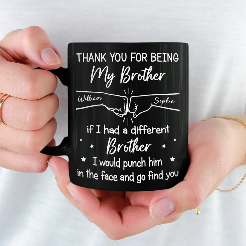 Custom Name Funny Brother Gifts - Personalized Mugs