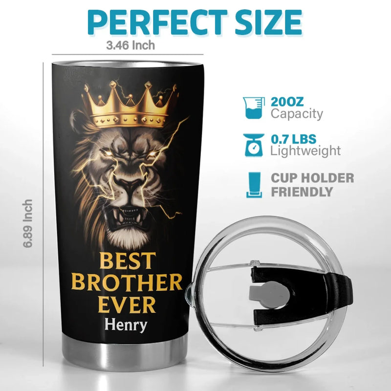 Custom Name Best Brother Gifts - Personalized Tumbler