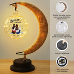 Custom Name Best Friend Gifts for Women - Personalized Moon Lamp