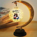 Custom Name Best Friend Gifts for Women - Personalized Moon Lamp