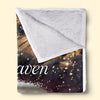 Custom Photo Your Life Was A Blessing - Memorial Personalized Custom Blanket - Sympathy Gift For Family Members