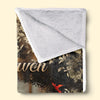 Custom Photo Your Love Is Still My Guide - Memorial Personalized Custom Blanket - Sympathy Gift For Family Members