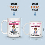 Custom Name Funny Retirement Gifts for Women - Personalized Mugs