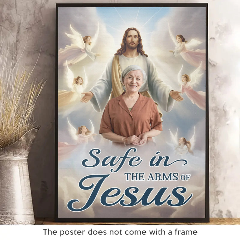Custom Photo Christian Memorial Decor - Personalized Poster