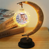 Custom Photo Our First Miracle, Our Forever Love - Family Personalized Custom Moon Lamp Light - Mother's Day, Baby Shower Gift, Gift For First Mom