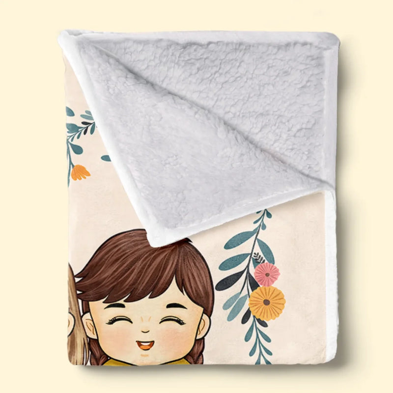 Custom Name Grandma Gifts for Grandmothers - Personalized Blanket