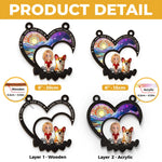 Custom Name Girl and Dog Gifts for Dog Lovers - Personalized Suncatcher Ornament