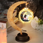 Custom Name Mother Daughter Gifts - Personalized Moon Lamp