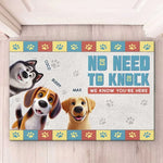 Custom Name Funny Dog Lover Gifts - Personalized Doormat