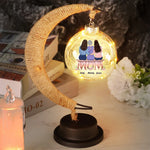 Custom Name Mom Gifts for Mother - Personalized Moon Lamp