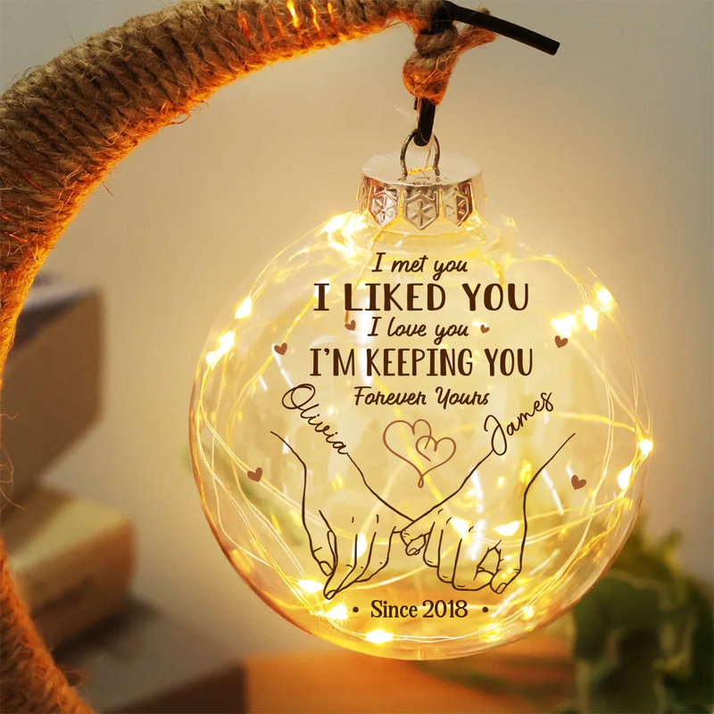 You Are My Always And Forever - Couple Personalized Custom Moon Lamp Light - Gift For Husband Wife, Anniversary
