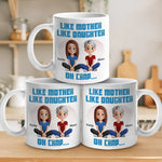 Custom Name Funny Mother Daughter Gifts - Personalized Mugs