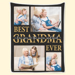 Custom Photo Best Grandma Gifts - Personalized Blanket