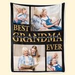 Custom Photo Best Grandma Gifts - Personalized Blanket