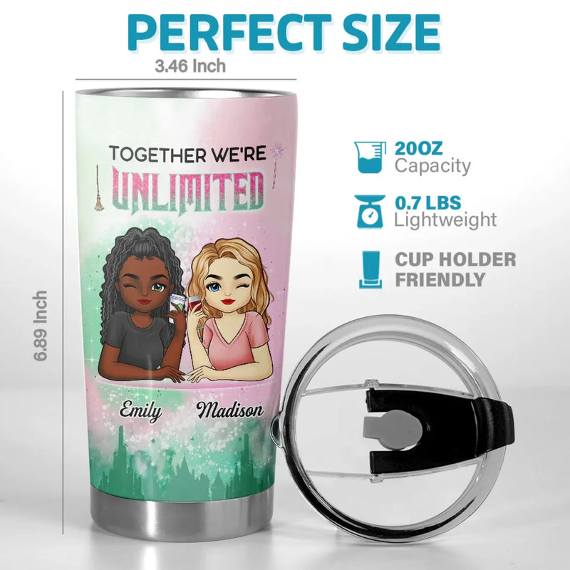 Custom Name Changed for the Good Best Friend Gifts - Personalized Tumbler