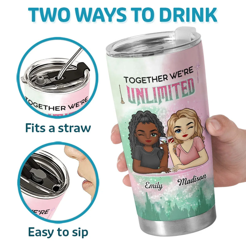Custom Name Changed for the Good Best Friend Gifts - Personalized Tumbler
