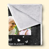 Custom Photo Feel The Warmth Of Grandma - Family Personalized Custom Blanket - Gift For Mom, Grandma