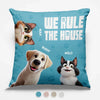 A Cozy Way To Celebrate Your Furry Family - Dog & Cat Personalized Custom Pillow - Gift For Pet Owners, Pet Lovers