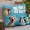 A Cozy Way To Celebrate Your Furry Family - Dog & Cat Personalized Custom Pillow - Gift For Pet Owners, Pet Lovers