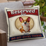 Custom Name Funny Dog Gifts for Dog Lovers - Personalized Pillow