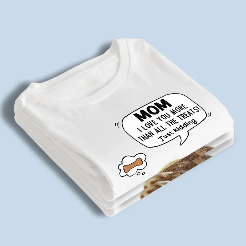 Custom Name Funny Dog Gifts for Mom - Personalized Apparel
