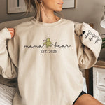 Custom Name Mama Bear Gifts for Moms - Personalized Sweater