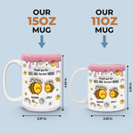 Custom Name Bee Mom Gifts for Mother's Day - Personalized Mugs