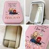 I Am Today As A Reflection Of You - Family Personalized Custom Jewelry Box LED Makeup - Gift For Mom, Daughter