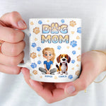 Custom Name Dog Mom Gifts for Women - Personalized Mugs