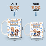 Custom Name Dog Mom Gifts for Women - Personalized Mugs