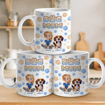 Custom Name Dog Mom Gifts for Women - Personalized Mugs