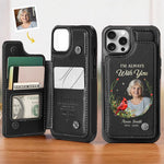 Custom Photo Memorial Cardinal Gifts - Personalized Wallet Phone Case