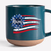 Because Being A Mom And Grandma Deserves A Special Spotlight - Family Personalized Custom Printed Pottery Mug - Gift For Mom, Grandma