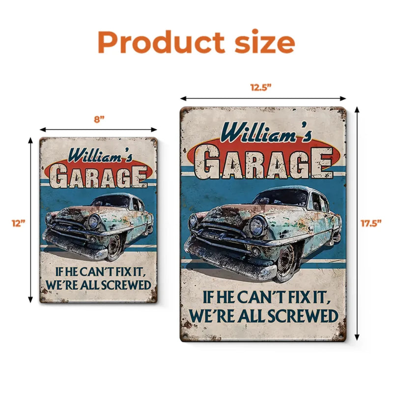 A Fun Way To Add Personality To Your Home Sweet Home - Family Personalized Custom Home Decor Metal Sign - House Warming Gift For Yourself, Husband Wife, Best Friends, Family Members