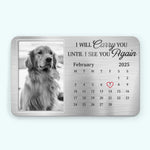 Custom Pet Photo Memorial Gifts for Dog Lovers - Personalized Aluminum Wallet Card