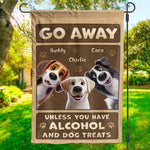 Custom Name Funny Dog Lover Gifts - Personalized Flag