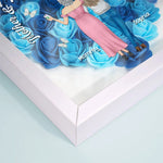 Custom Name Mother Daughter Love Gifts - Personalized Flower Shadow Box