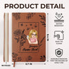 Be Kind To Yourself, Always - Family Personalized Custom Leather Journal - Gift For Yourself, Best Friends, Siblings, Family Members