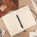 Custom Name Recipe Book Gifts for Women - Personalized Leather Journal