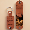 Custom Photo I Am Lucky To Have The Best Mom
 - Family Personalized Custom Engraved Leather Keychain - Mother's Day, Baby Shower Gift, Gift For First Mom