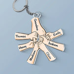 Custom Name Grandma Family Gifts - Personalized Acrylic Keychain
